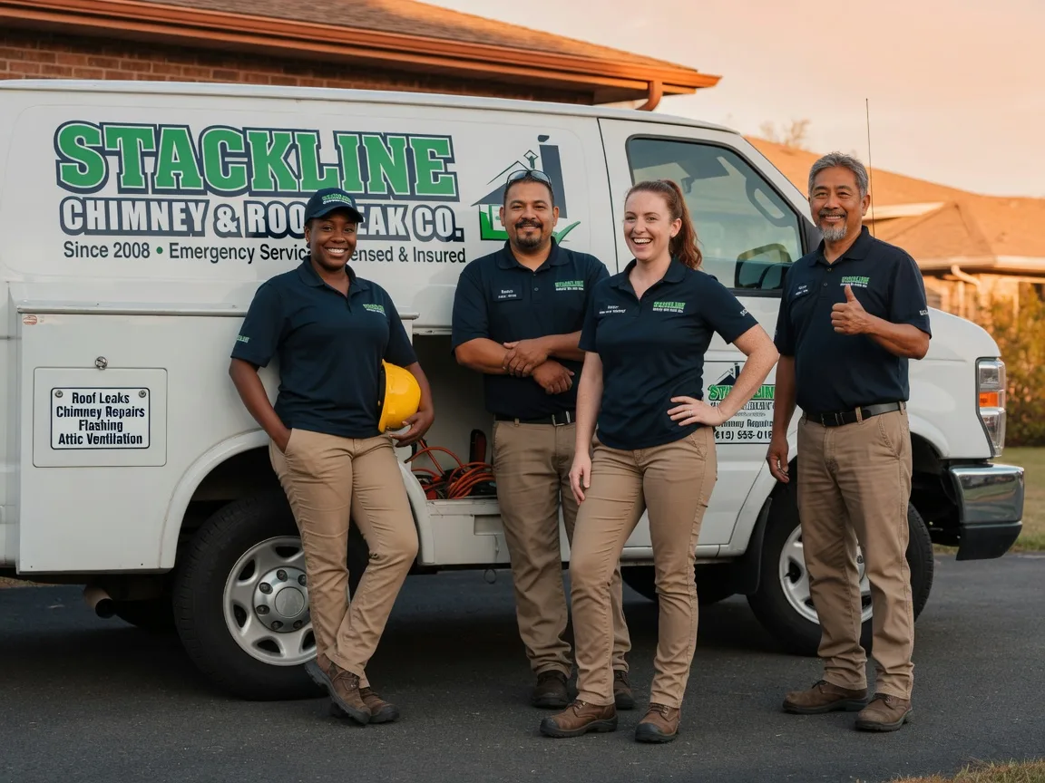 Chimney flashing repair company in Portsmouth, VA